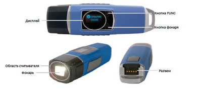 Bluetooth / EM терминал охраны - контроль обхода с использованием меток на базе двух технологий